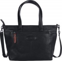 Elegantn koen kabelka do ruky a pes rameno COCKAT00-01 ern, GENICCI