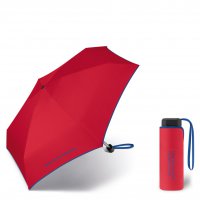 Dámský skládací deštník Ultra mini flat red 56403 červený, Benetton
