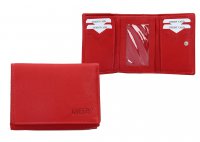 Dámská malá kožená peněženka LM-2520/E červená, Lagen