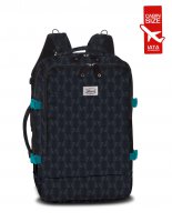 Kabinové zavazadlo na záda a přes rameno cabin pro - prints  černý 40252-0100, BestWay - Fabrizio