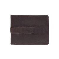 Pánská kožená peněženka 4980 tmavě hnědá, Lagen
