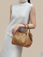 D�msk� ko�en� kabelka 5721 cognac, MAXFLY