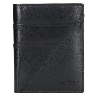 Pánská černá kožená peněženka 9176, Lagen