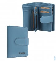 Dámská kožená peněženka 50313 citadel - světle modrá, Lagen