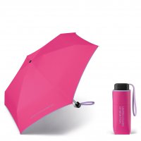 Dámský a dívčí skládací deštník Ultra Mini flat fuchsia purple 56455, Benetton