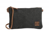 Malá textilní kabelka 66203 černá, ENRICO BENETTI