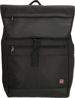 Pánský batoh na 17" notebook Uptown 47198 černá, ENRICO BENETTI