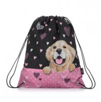 D�v�� �koln� s��ek na t�locvik shoes alfa 21 a black/pink - posledn� kus, Bagmaster