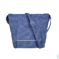 D�msk� kabelka Tom Tailor modr� Nicky Hobo Bag M 2640171-53, TOM TAILOR