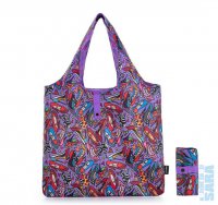 Skládací nákupní taška na zip SHOPPING BAG 22 F PURPLE - barevná kabelka, Bagmaster