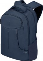 Pánský pracovní batoh s přihrádkou na notebook modrý 143777-1265, AMERICAN TOURISTER