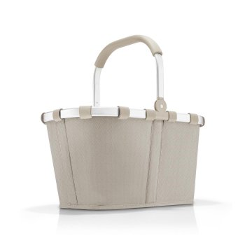 Carrybag herringbone sand BK6049 bov, Reisenthel