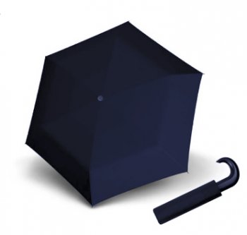 Pánský plně automatický deštník Fiber Magic Hook uni navy 744063DMA tmavě modrý, Doppler