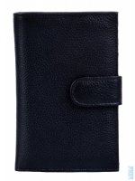 Dámská kožená peněženka P-1551 černá, HELLIX