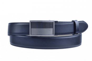 Pánský kožený pásek AUTOMAT 35-020-A3-60 černý, Penny Belts
