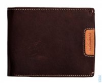 Pánská kožená peněženka 615196 hnědá, Lagen