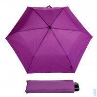 Dámský fialový deštník HIT MINI FLAT 722563LIP-05, derby