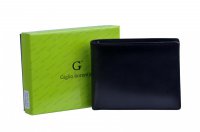 Pánská kožená peněženka GF-013 černá, IL GIGLIO