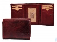Dámská malá kožená peněženka lm-2521/T vínová, Lagen