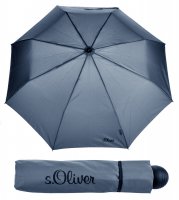 Deštník skládací s.Oliver Fruit-Cocktail světle šedý 70801SO2203, s.Oliver