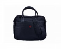 Textiln aktovka do ruky NB-5107 ern, New Bags