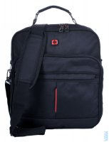 Pánská taška přes rameno černá textilní NB-5112, Neus
