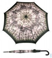 Dámský holový vystřelovací deštník 77265pcz-06 zelený, derby