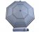 Dámský skládací deštník Fiber Mini Classic 7264652602-06 šedý, Doppler