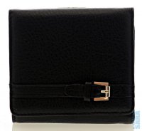 Dámská kožená extravagantní peněženka 695806 černá, Kristy.X