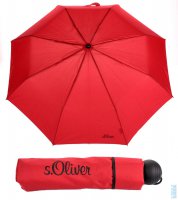 Deštník skládací s.Oliver Fruit-Cocktail 70801SO100 tmavě červený, s.Oliver