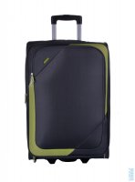 Cestovní kufr 7200-50-13 šedo/zelený velikost S, d&n