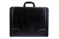 Kufr kožený 7001 černý, 3KBH-ZFP