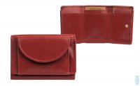 Dámská malá kožená peněženka W-2030 červená, Lagen