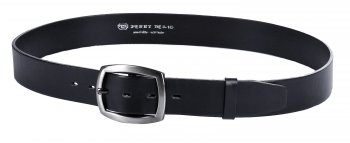 Dámský kožený černý pásek 4763, Penny Belts