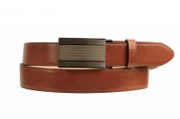 Pánský kožený společenský pásek AUTOMAT 35-020-A7-48 velikost 120 cm kolem pasu, Penny Belts