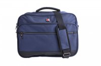 Pánská taška do práce s přihrádkou na NTB 15,4"  ME-041 modrá, TRAVEL' N ' MEET
