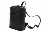 Malý kožený batoh LBR-272 černý, New Bags