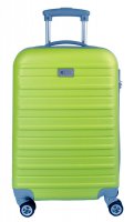 Cestovní kufr malý skořepinový ExtraLight s TSA zámkem 9450-15 zelený, d&n