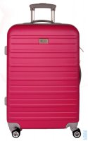 Cestovní kufr střední skořepinový ExtraLight s TSA zámkem - velikost M 9460 růžový, d&n
