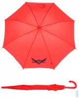 Dívčí vystřelovací deštník Jugend Star AC 72856 červený, derby