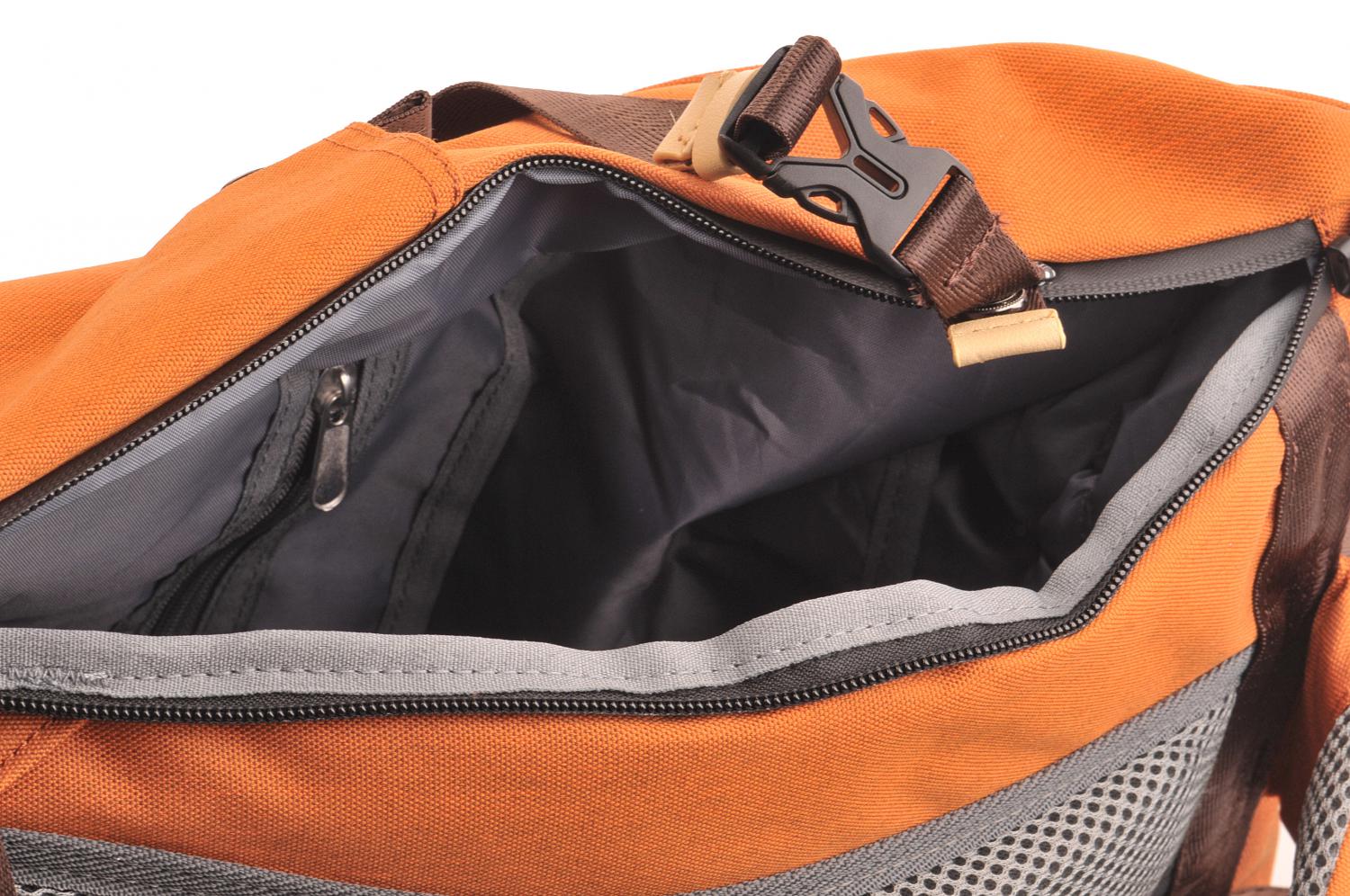 Studentský batoh MESSENGER 20 a orange/brown, Bagmaster : Kožené zboží ...
