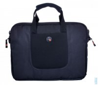 Pánská taška do práce s kapsou na notebook 14"  EB-0013 černá, Famito