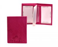 Dmsk pouzdro na karty a doklady 7117 pink rov, HJP