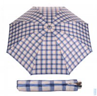 Luxusní deštník Minimatic SL check blue doprava zdarma, KNIRPS