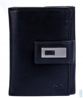 dámská kožená peněženka 3062-N schwarz, Neus