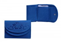 Dámská malá modrá peněženka 7116-B INDIGO, HJP