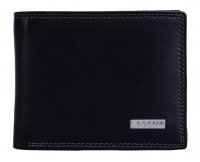 Kožená pánská peněženka LG-1788 černá, Lagen
