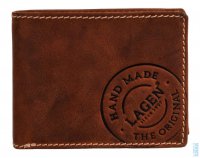 Kožená pánská peněženka 5081/C hnědá, Lagen