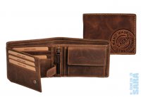 Kožená pánská peněženka 5081/H tmavě hnědá, Lagen