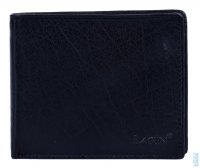 Pánská kožená peněženka w-8154 černá, Lagen